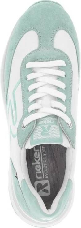 Rieker Witte Sneakers voor Vrouwen Multicolor Dames