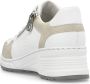 Rieker Witte Sneakers voor Vrouwen White Dames - Thumbnail 4