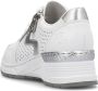 Rieker Witte Sneakers voor Vrouwen White Dames - Thumbnail 4