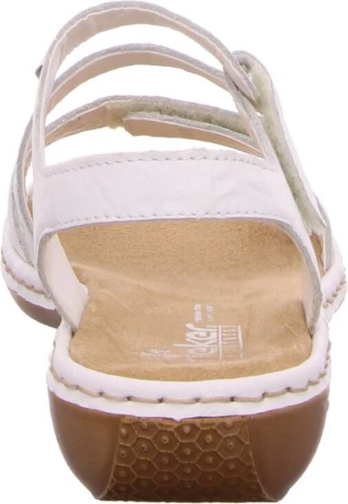 Rieker Witte Stijlvolle Schoenen
