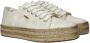 Rieker Zomerse Espadrille Veterschoen White Dames - Thumbnail 6