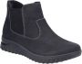 Rieker Zwarte Casual Enkellaarsjes voor Dames Black Dames - Thumbnail 3