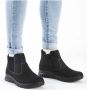 Rieker Zwarte Casual Enkellaarsjes voor Dames Black Dames - Thumbnail 4