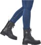 Rieker Zwarte Casual Enkellaarsjes voor Dames Black Dames - Thumbnail 4