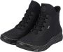 Rieker Zwarte Casual Enkellaarsjes voor Dames Black Dames - Thumbnail 9