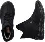 Rieker Zwarte Casual Enkellaarsjes voor Dames Black Dames - Thumbnail 10