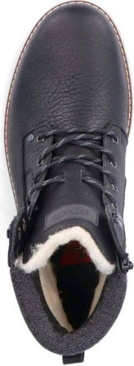 Rieker Zwarte casual gesloten booties voor heren Zwart Heren