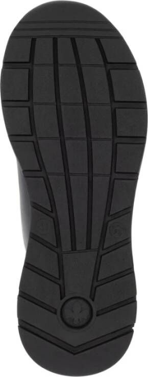 Rieker Zwarte Casual Gesloten Heren Enkellaarzen Black Heren