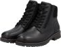 Rieker Zwarte Casual Gesloten Herenlaarzen Black Heren - Thumbnail 9