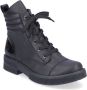 Rieker Casual Gesloten Zwarte Enkellaarzen Black Dames - Thumbnail 3