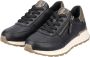 Rieker EVOLUTION Sneakers vrijetijdsschoen lage schoen veterschoen met rits - Thumbnail 15