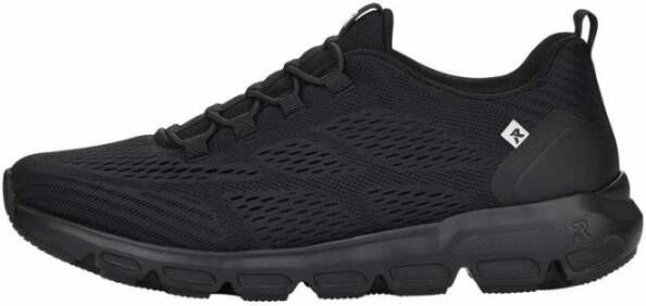 Rieker Zwarte Casual Veterschoenen voor Dames