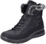Rieker Zwarte Comfort Veterschoenen voor Dames - Thumbnail 2