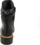 Rieker Hoge veterschoenen enkellaarsjes profielzool blokhak met casual vetersluiting - Thumbnail 9