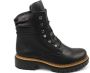 Rieker Hoge veterschoenen enkellaarsjes profielzool blokhak met casual vetersluiting - Thumbnail 10