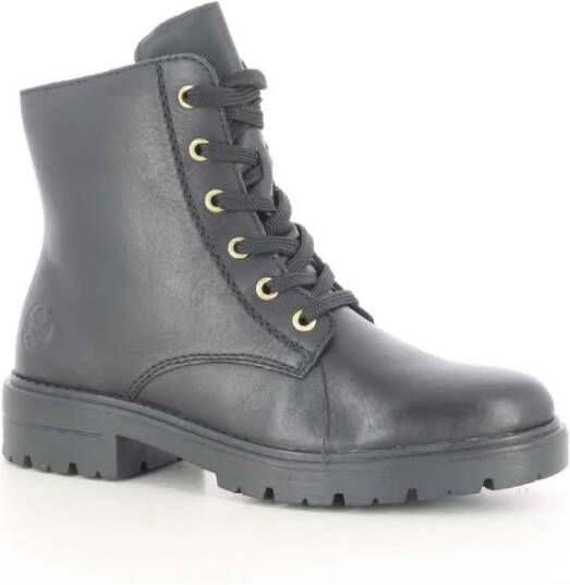 Rieker Zwarte Damesschoenen Black Dames
