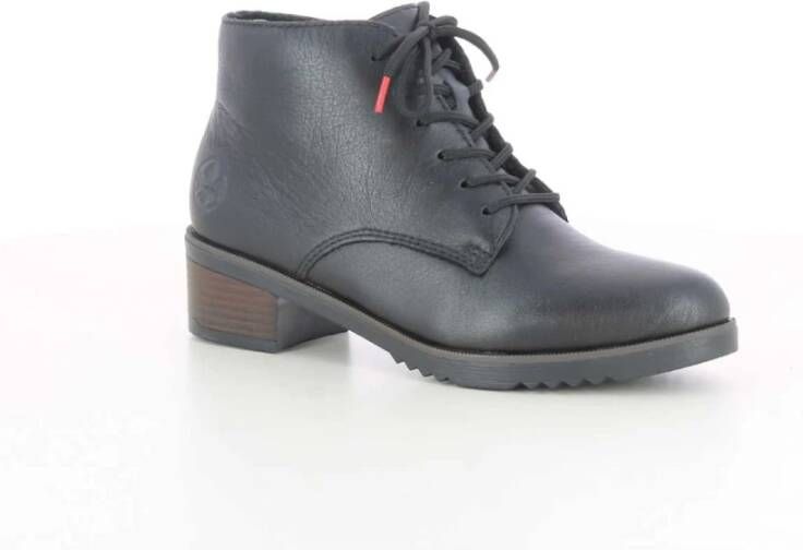 Rieker Zwarte Damesschoenen Stijlvol Model Black Dames
