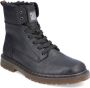 Rieker Zwarte gesloten booties voor heren Zwart Heren - Thumbnail 5