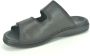 Rieker Zwarte Klomp met Velcro Straps - Thumbnail 2