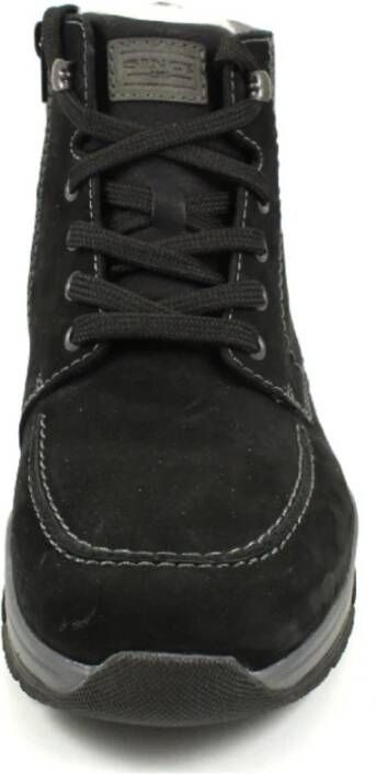Rieker Zwarte Laarzen Black Heren