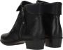 Rieker Comfortabele leren enkellaars met dubbele ritsen Black Dames - Thumbnail 5