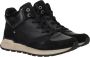 Rieker Zwarte Leren Sneaker met Ritssluiting Black Dames - Thumbnail 7