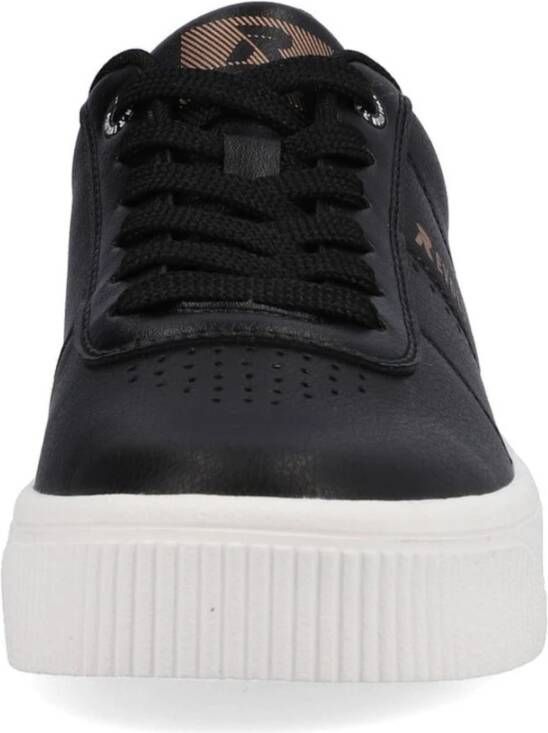 Rieker Zwarte Sneakers voor Vrouwen Black Dames