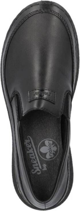 Rieker Zwarte Sneakers voor Vrouwen Black Dames