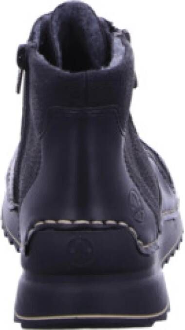 Rieker Zwarte veterschoenen voor dames