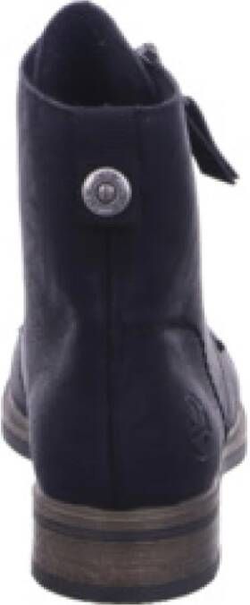 Rieker Zwarte veterschoenen voor dames