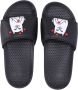 Ripndip Nermal Loves Slide Slippers voor Mannen Zwart Heren - Thumbnail 8