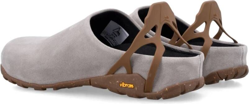 ROA Grijze Gesloten Schoenen met Vibram Zool