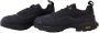 ROA Gewatteerde Zwarte Sneakers met Logo Print Black Heren - Thumbnail 7