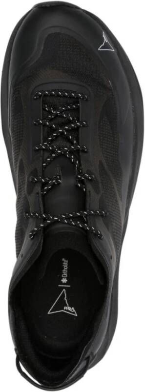ROA Zwarte Sneakers ProWave Jacquard Afwerking