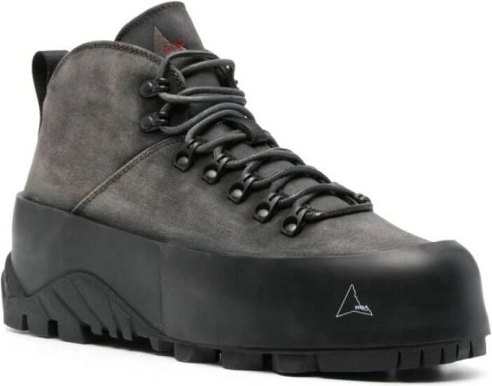 ROA Lace-up Boots Black Heren