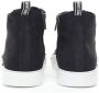 Roberto Cavalli Chique Zwarte Suède Sneakers voor Vrouwen Black Dames - Thumbnail 4