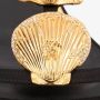 Roberto Cavalli Gouden Schelp Platte Sandalen - Thumbnail 2