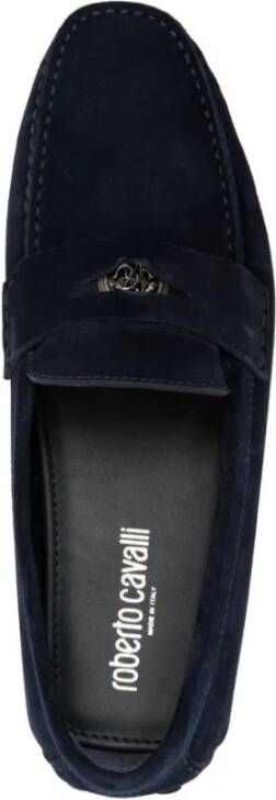 Roberto Cavalli Loafers Blue Heren