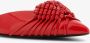 Roberto Cavalli Rode Geweven Sandalen voor Vrouwen - Thumbnail 2
