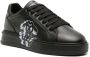 Roberto Cavalli Zwarte Leren Casual Trainers Sneakers Black Dames - Thumbnail 2