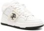 Roberto Cavalli Witte Leren Casual Trainers Sneakers White Dames - Thumbnail 5