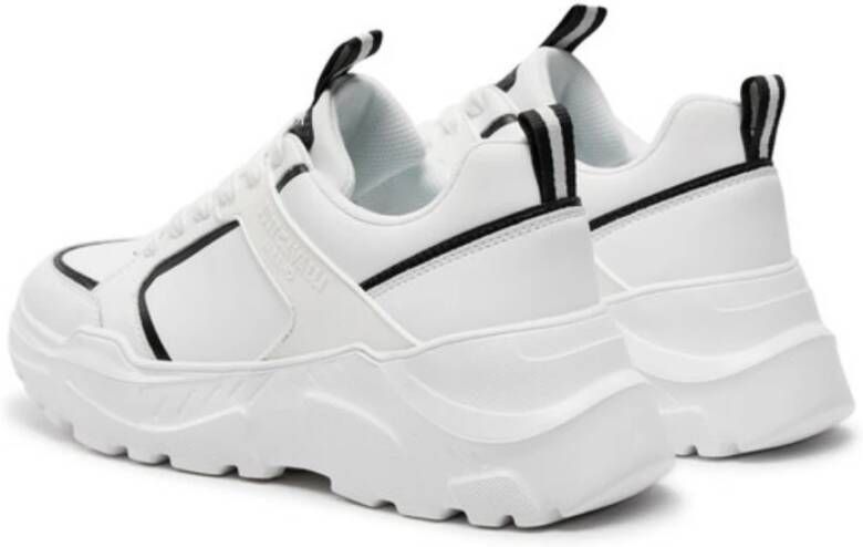 Roberto Cavalli Sneakers Wit White Heren