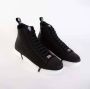 Roberto Cavalli Premium Zwarte & Witte High Top Sneakers Black Dames - Thumbnail 2