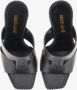 Roberto Cavalli Spiegelslang Monogram Sandalen Zwart - Thumbnail 2