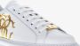 Roberto Cavalli Spiegelslang Monogram Sneakers Wit - Thumbnail 2