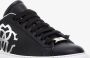 Roberto Cavalli Spiegelslang Monogram Sneakers Wit - Thumbnail 2