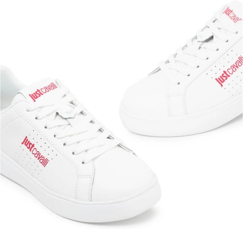 Roberto Cavalli Stijlvolle Sneakers voor Heren White Dames