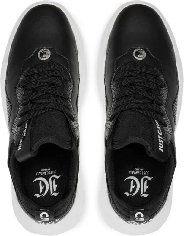 Roberto Cavalli Stijlvolle Sneakers voor Mannen Black Dames