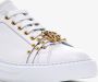 Roberto Cavalli Studded Leather Sneakers - Thumbnail 2