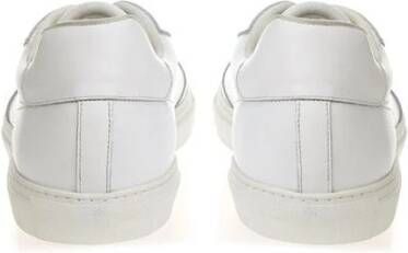 Roberto Cavalli Witte Leren Sneakers Luxe Schoeisel White Dames